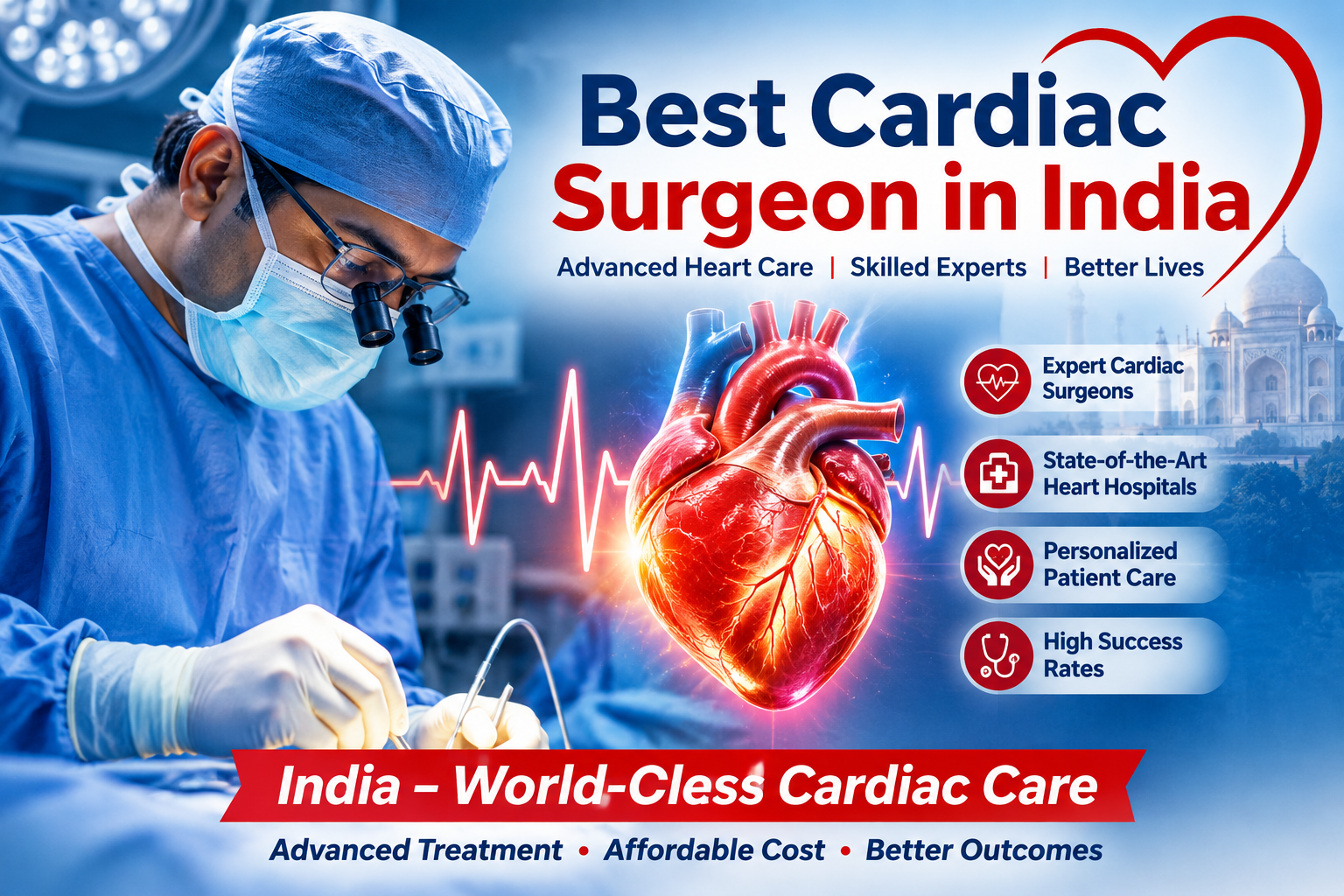 How to Find the Best Cardiac Surgeon in India for Complex Heart Surgery