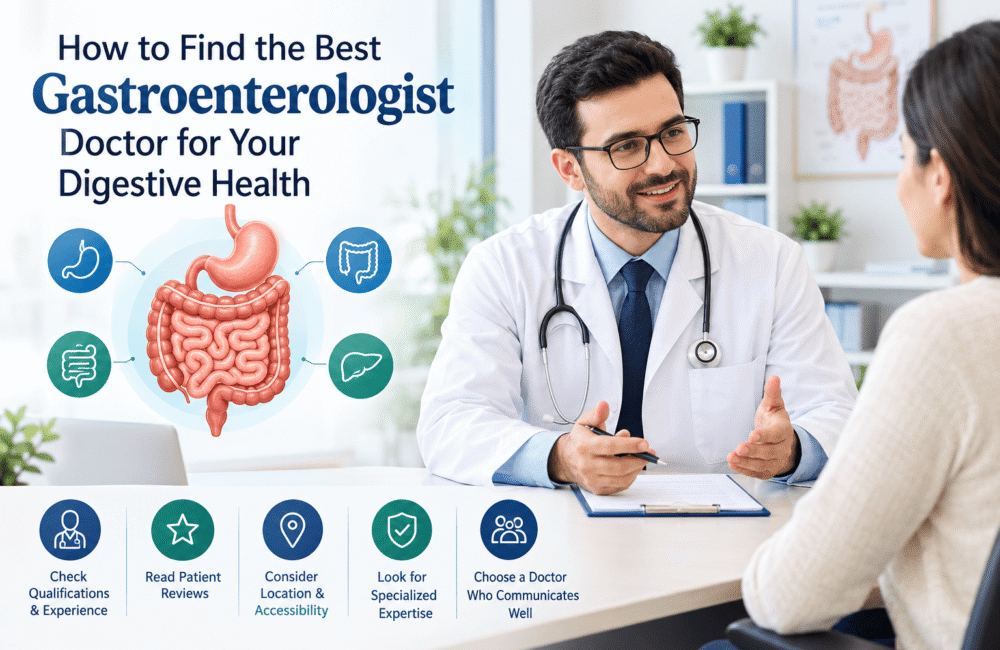 How to Find the Best Gastroenterologist Doctor for Your Digestive Health