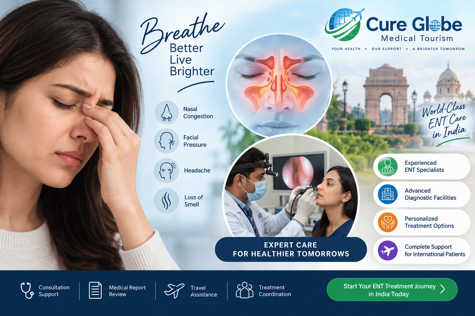 Best ENT Specialist in India for Sinus Problems: When Should You See a Specialist?