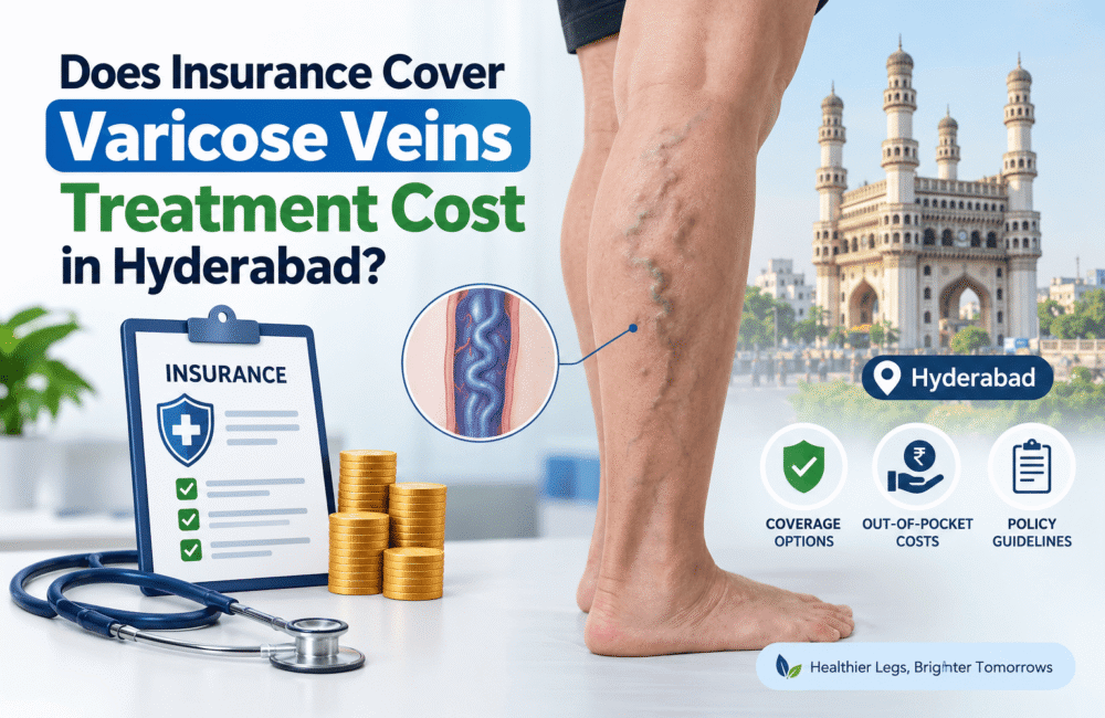 Does Insurance Cover Varicose Veins Treatment Cost in Hyderabad?
